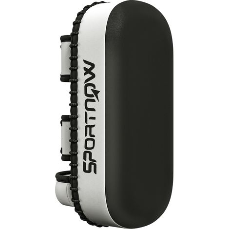 SPORTNOW Colpitore Boxe e Muay Thai Rosso con Cinghie e Maniglia Nero