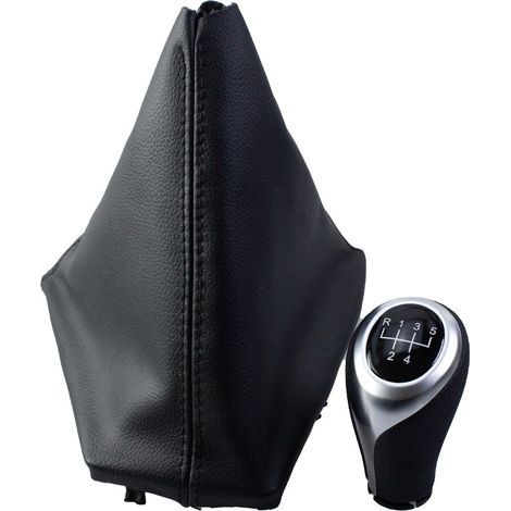 Cache-poussière pour pommeau de levier de vitesse BMW F15, pommeau de levier de vitesse à transmission manuelle, accessoires de levier de vitesse, logo M 3D, ensemble 6 vitesses (une pièce). (1/4)