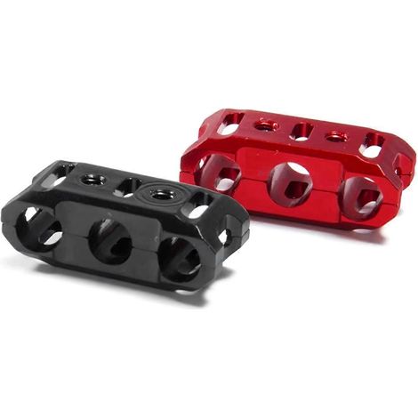 Outil de fixation de câbles pour moteurs ESC en aluminium avec clip et boucle anti-nœuds (1/5)