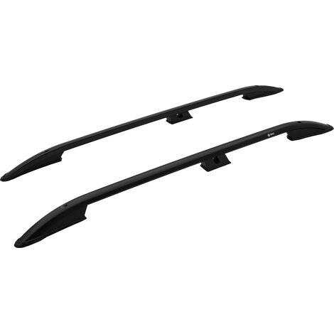TURTLE kompatibel mit Citroen Berlingo 1998-2007 Dachreling Crown Schwarz (1/5)