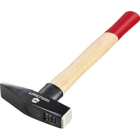 TOOLCRAFT TO-8597556 Marteau de serrurier 300 g 312 mm DIN 1041 1 pc(s) C836352 (1/4)