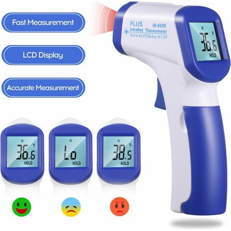 Ear and Forehead Thermometer, Digital Infrared Thermometer (1/5)