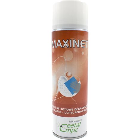 Aérosol nettoyant dégraissant Maxinet 500ml