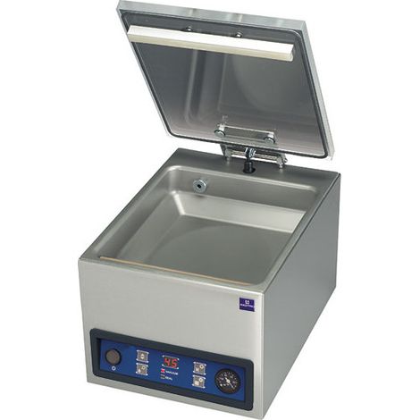 Machine sous vide de table, soudure 280 mm, cycle 15-35 seconds 450x334x305 mm - VIRTUS