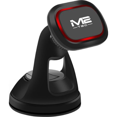 Support magnétique pour téléphone de voiture avec ventouse puissante et réglage libre à 360°. (1/2)