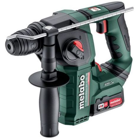 Metabo – Perforateur burineur sans fil 12V 1.3J 600207500 – Moteur Brushless – 2 batteries 2.0Ah – Pour béton, maçonnerie et acier - BH 12 BL (1/4)