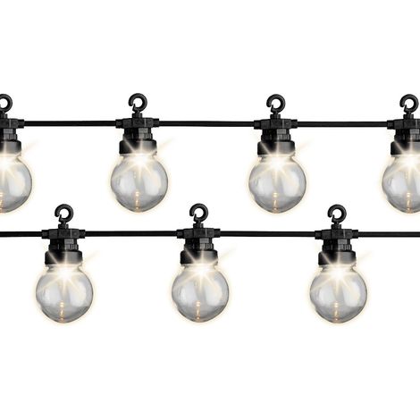 Outdoor-Girlande 20 Glühbirnen ip44 9,5 m 20 LEDs