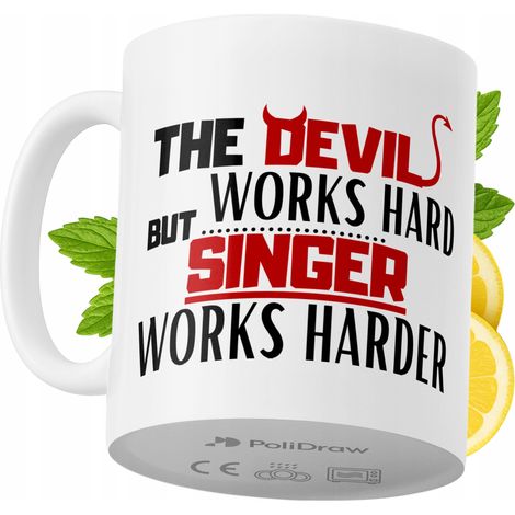 Lustige Kaffeetasse mit witzigem Textdesign für Sängerinnen und Sänger – ideal für Geburtstage, Namenstage, Feiertage und besondere Anlässe. Hochwertige Tasse für Zuhause, Büro und Arbeit. Farbe: Weiß