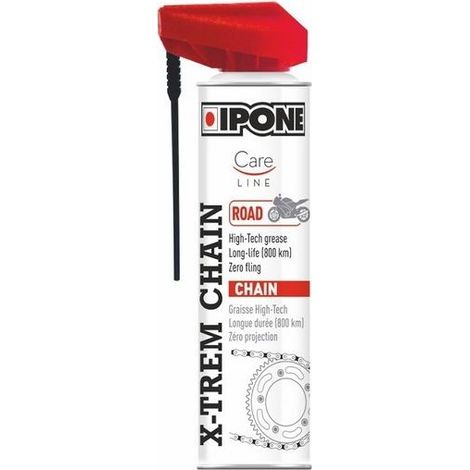 Spray per catene da strada Ipone 250ml Protezione motore di qualità Tecnologia a base di esteri
