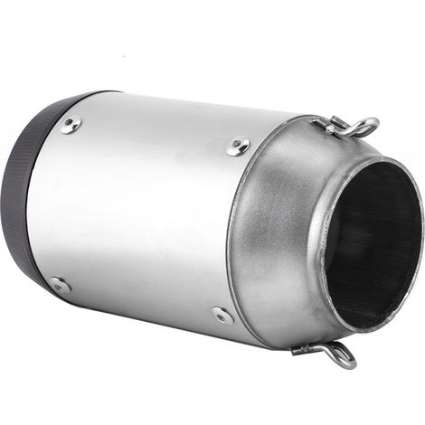 60 mm / 2,36 Zoll Universal-Motorrad-Rundauspuffrohr, passend für Kawasaki Z900, Z1000, Ninja 250 und 400 (1/5)