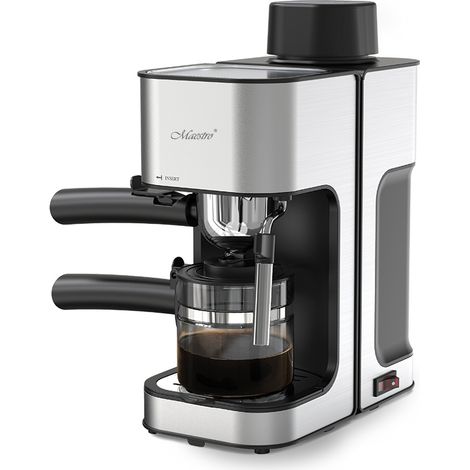 Maestro MR-411 Cafetera negra 800W 240ml (1/5)