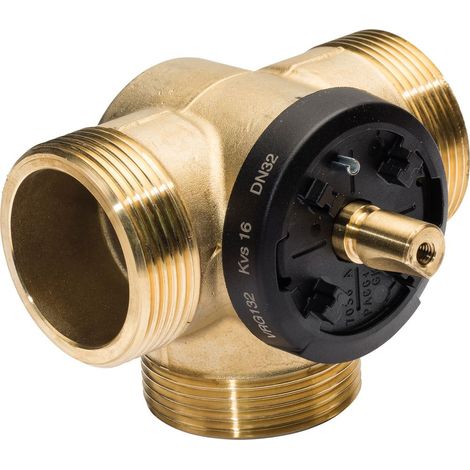 Bosch Accessori per pompe di calore geotermiche WWV 32 Valvola rotativa a 3 vie DN32, Kvs 16, 1 1/2, 8738208671