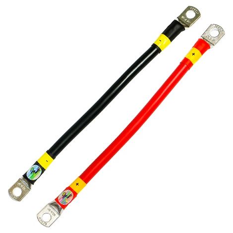 Câble de connexion batterie 2x 20 cm 35 ML-PA35 (1/2)