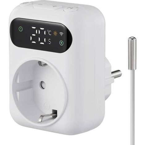 [GEBRAUCHT] B-Ware Sygonix Universalthermostat Zwischenstecker Heizungsregler Wochenprogramm 230V (1/2)