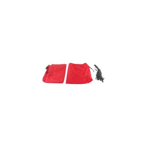 Toldo rectangular impermeable para jardín, patio o terraza con bolsa de almacenamiento para uso interior y exterior (4 x 3 m, rojo) - Crezuo (1/4)