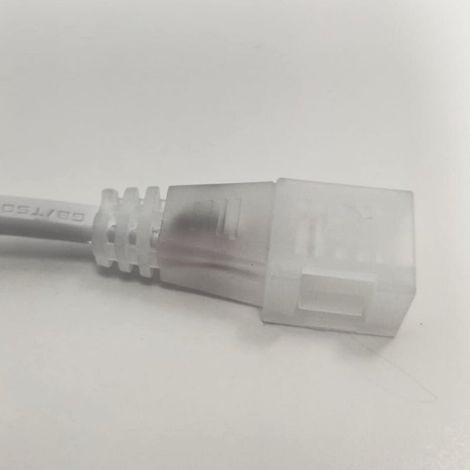 Connecteur Électrique pour Ruban LED 24V/220V Silicone 10x10mm - (1/3)