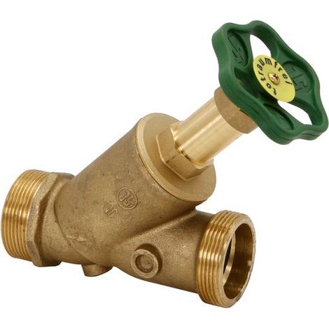 Soupape de surtension à flux libre JS, raccord extérieur multi sans purge, acier inoxydable, DN40, filetage mâle 1 3/4, homologation DVGW (1/3)