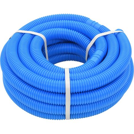 Tuyau de piscine Bleu 38 mm 12 m