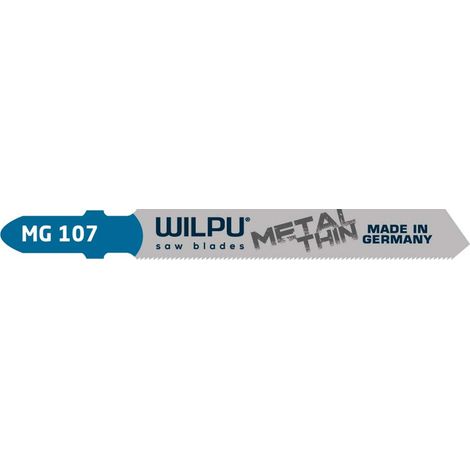 Lames de scie sauteuse Bosch T118G - Adaptées au Métal - MG 107 (jeu de 5) (1/2)