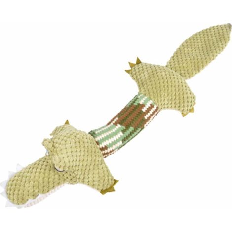 Peluche pour Chien "Crocodile" 50cm Vert (1/2)