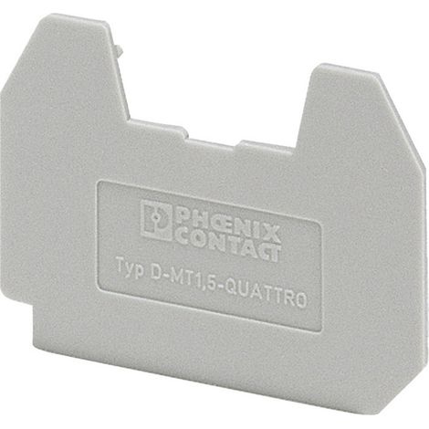 Phoenix Contact 3002982 Abschlussdeckel Passend für (Details): MT 1.5 QUATTRO Grau 1 St.