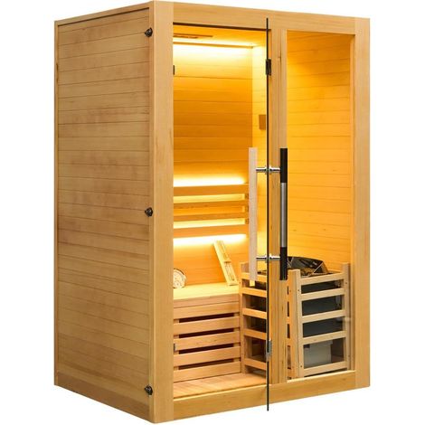 Vidalux 2 Person Nordic Traditional Sauna (1/5)