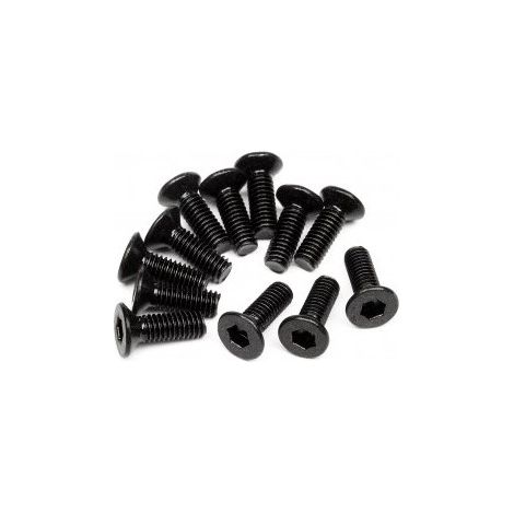 FLAT HEAD SCREW M2.6X8MM(HEX SOCKET-12 PCS)