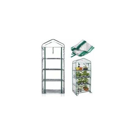 Garden Greenhouse Cover 4 Levels 160x69x49cm Durable Plant Cover Anti Insect Protection (1/5)
