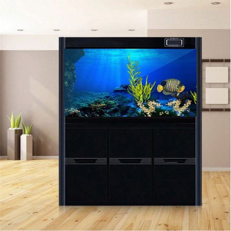 Poster adhésif de fond marin pour aquarium, 61 x 41 cm (1/5)