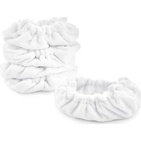 Grands Bonnets Rectangulaires pour Nettoyeur Vapeur Neat – Accessoires de Nettoyage Idéals pour Grandes Surfaces, Sols, Carrelages et Parquets - Blancs - Pack de 5 unités (1/4)