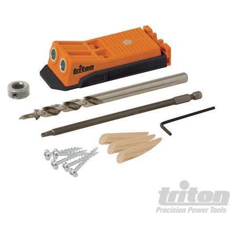 Kit Mini-Sistema per Fori a Tasca Triton, Dima per la Lavorazione del Legno