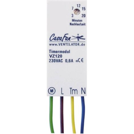 Modulo Timer CasaFan VZ 120 bianco