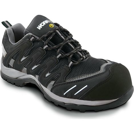 Zapato de seguridad Trail negro S1P Negro 40 Negro 40