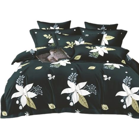 Juego de ropa de cama Parylux de 4 piezas, funda nórdica 160x200, sábana 180x230, ancho 9 (1/5)