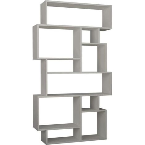 Libreria orizzontale Karmato bifacciale bianco (1/5)