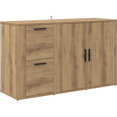 Sideboard Artisan Oak 100 x 33 x 59.5 cm Engineered Wood vidaXL