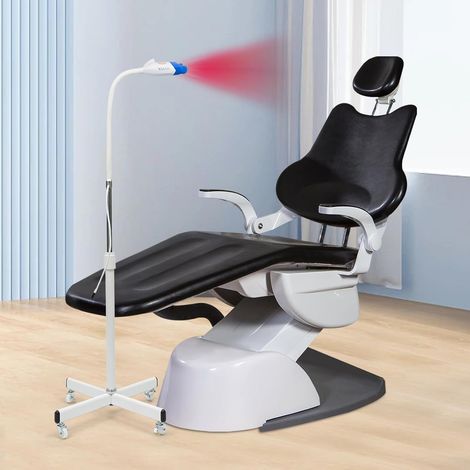 Lampe LED de Blanchiment Dentaire Professionnelle 36 W à Double Couleur Bleu/Rouge
