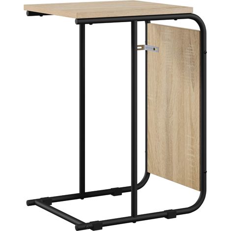 Beistelltisch Sonoma-Eiche 40 x 31 x 55 cm Holzwerkstoff vidaXL (1/5)