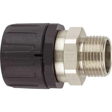 Hellermanntyton Tubos anillados de poliamida negro M40