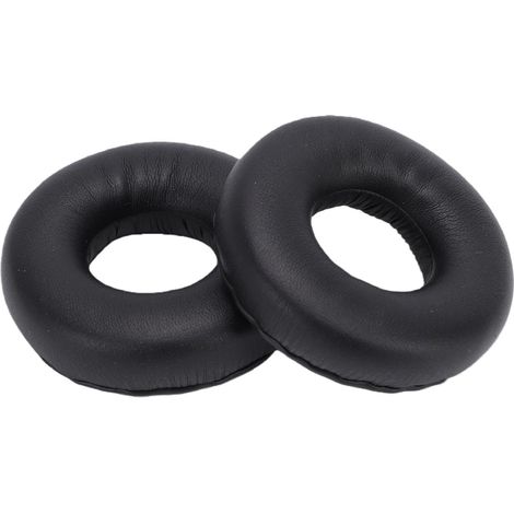 Coussinets d'oreille de Remplacement pour Casque MDR ZX100 ZX110 ZX110NC, Coussinets d'oreille en Mousse à Mémoire de Forme en Cuir, Doux et Confortable, Isolation Phonique (1/5)