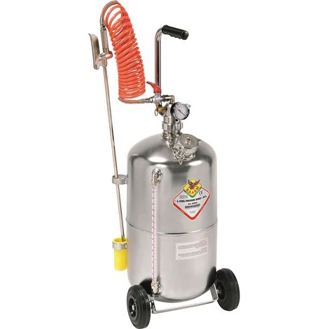 RAASM - Pulvérisateur acier-inox sur roues - 07218 - Ce produit de marque RAASM est neuf.