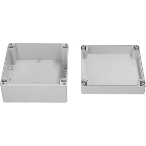 Boîtier de jonction étanche IP65 en plastique pour projets électroniques extérieurs, 90 x 160 x 160 mm, F5 (1/5)