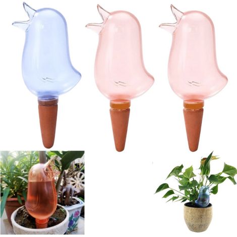 pezzi Gocciolatori d'acqua Sistema di irrigazione per piante Sistema di irrigazione automatico Irrigazione per piante a forma di uccello Gocciolatore per uccelli Sistema di irrigazione per piante d'ap (1/5)