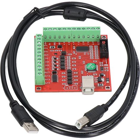 Carte de commande de mouvement avec interface USB 100 kHz pour servomoteur de gravure CNC (1/5)