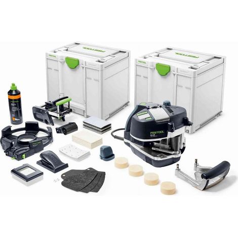 Festool – Plaqueuse de chants CONTURO KA 65-Set – Pour bois dur – Moteur Brushless – 577840