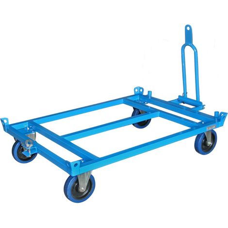 Rimorchio porta europallet basso