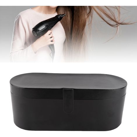 Wasserdichte Aufbewahrungsbox aus PU-Kunststoff für Haarstyling-Geräte, 33,5 x 14 x 13 cm (1/5)