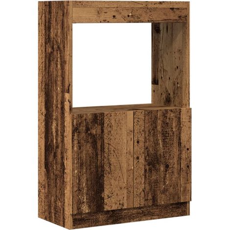 Maison Exclusive - Highboard Altholz-Optik 63x33x100 cm Holzwerks