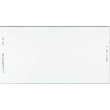 Ecran de protection intérieure 3M Displayspeed pour cassette optronique 61 x 117 mm blanc/gris clair (1/2)