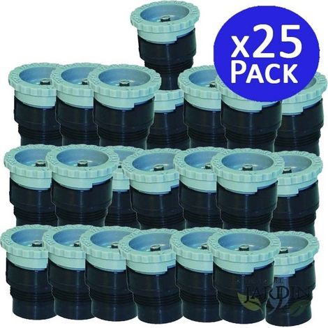 Set di 25 Ugello Toro T-VAN17 per diffusori di irrigazione da 5,2 m, ugello con filettatura maschio, angolo regolabile